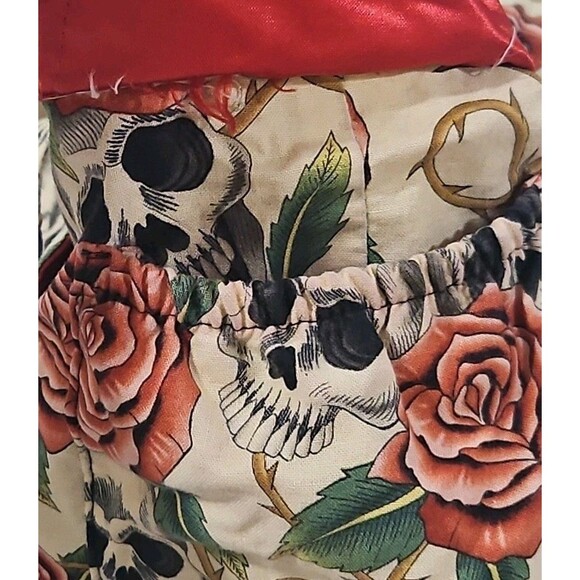 Hemet Fiesta De San Marcos Day Of The Dead Messenger Bag Shoulder Cotton RareEUC - Picture 9 of 9